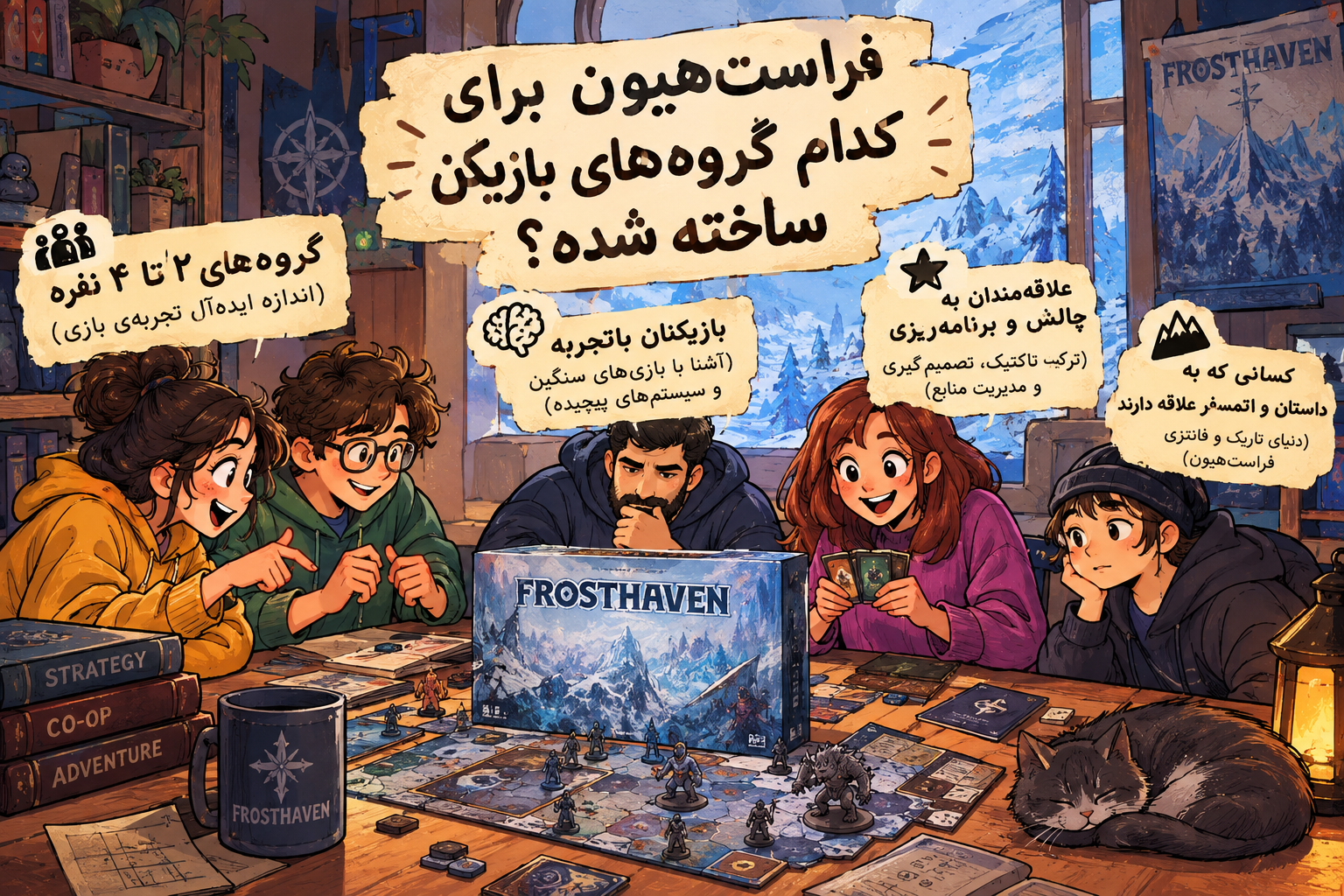 فراست‌هیون برای کدام گروه‌های بازیکن ساخته شده است؟