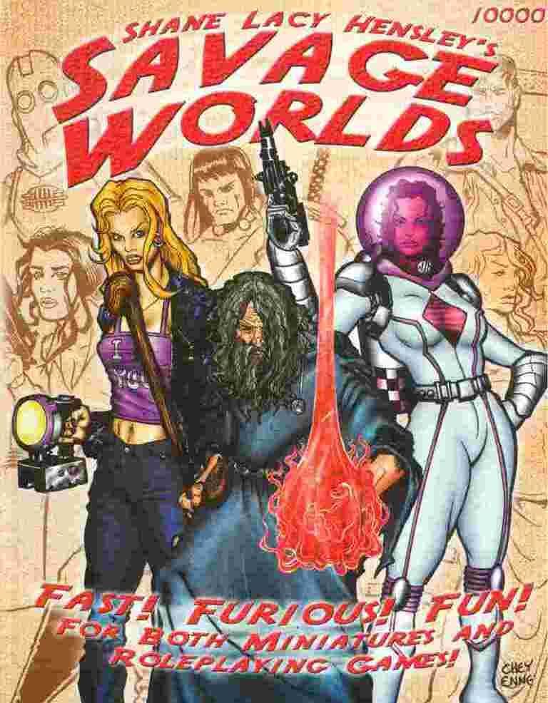 سوج ورلدز Savage Worlds