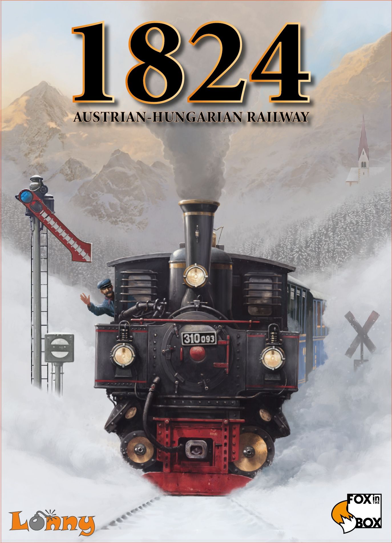 ۱۸۲۴: ریل اتریش-مجارستان 1824: Austrian-Hungarian Railway