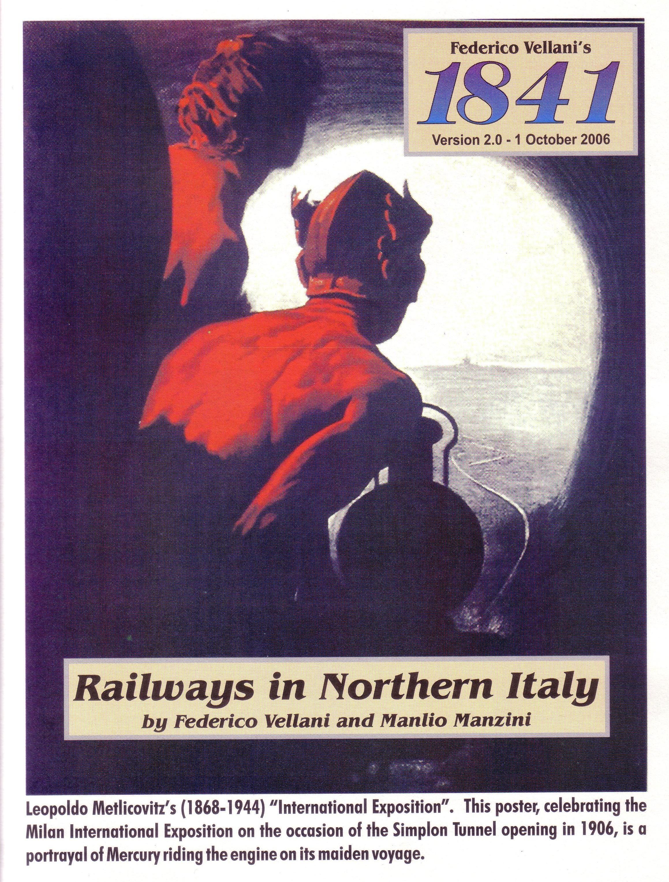 هجده چهل و یک: راه‌آهن‌های شمال ایتالیا 1841: Railways in Northern Italy