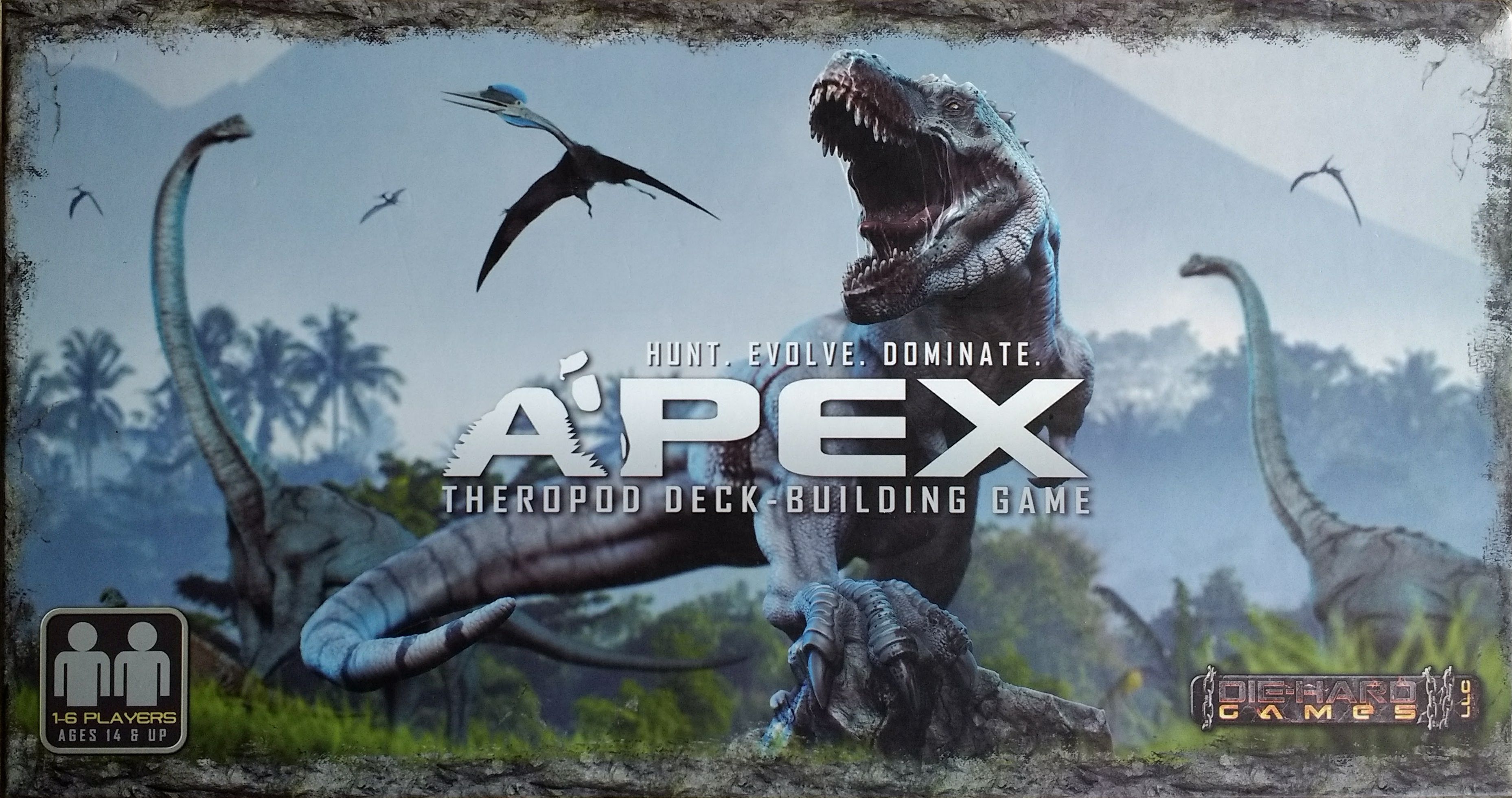 اپکس دایناسور Apex Theropod Deck-Building Game