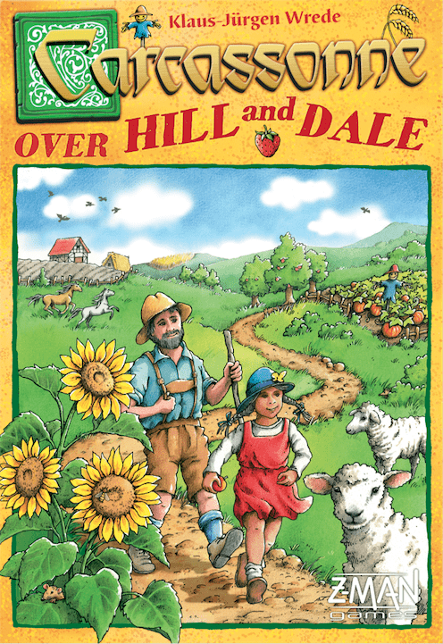 کارکاسون: بر فراز تپه و دره Carcassonne: Over Hill and Dale