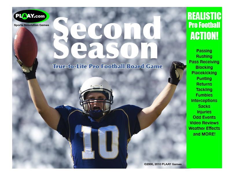 سکند سیزن پرو فوتبال گیم Second Season Pro Football Game