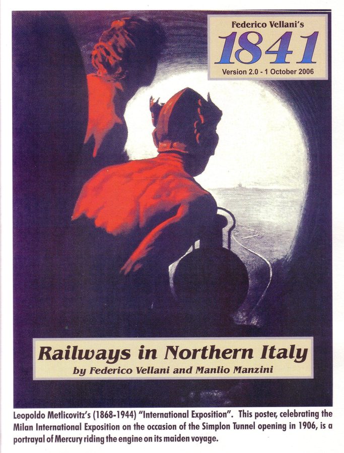 هجده چهل و یک: راه‌آهن‌های شمال ایتالیا 1841: Railways in Northern Italy