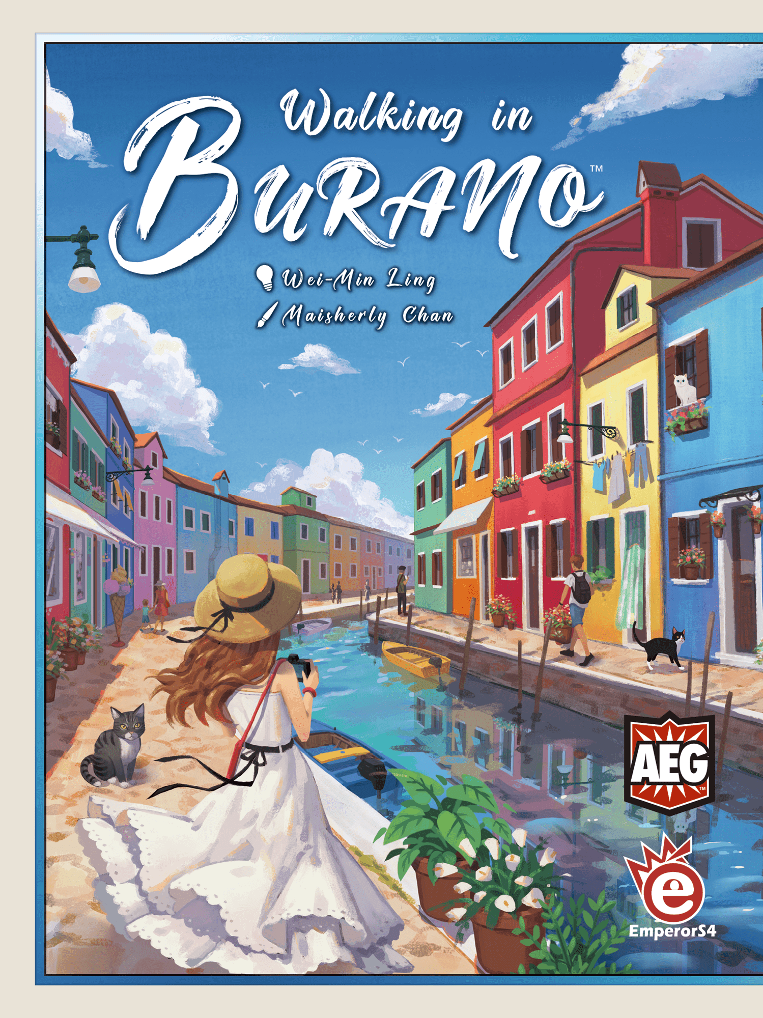 واکینگ این بورانو Walking in Burano