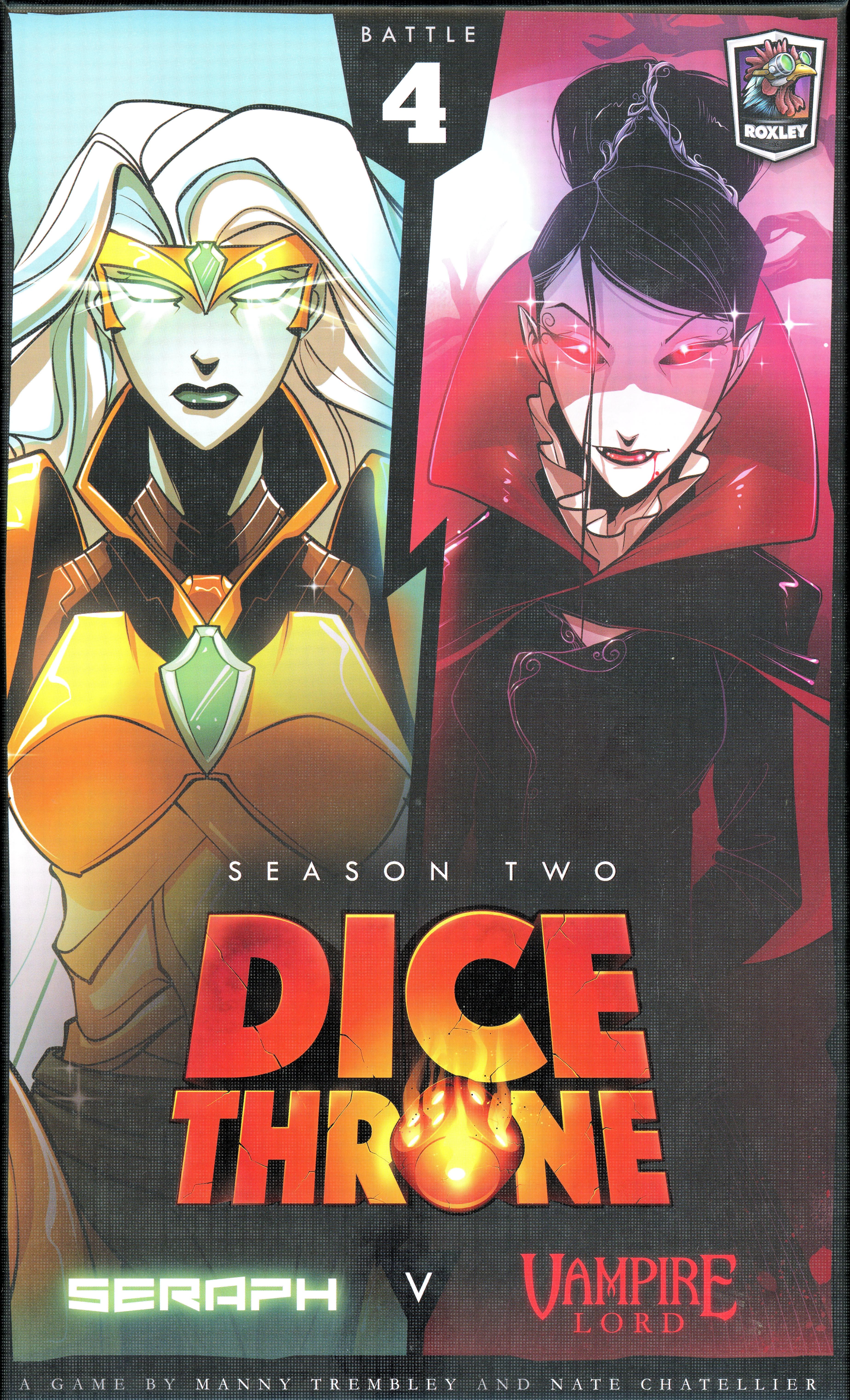 دایس ترون: فصل دوم – سراف در برابر ارباب خون‌آشام Dice Throne: Season Two – Seraph v. Vampire Lord