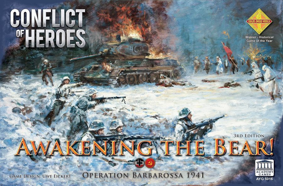 کنفلیکت آو هیروز: آویکینگ د بیر – آپریشن بارباروسا ۱۹۴۱ (ویرایش سوم) Conflict of Heroes: Awakening the Bear – Operation Barbarossa 1941 (Third Edition)