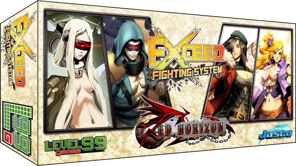 اکسید: هورایزن قرمز — کیدن، ایوا، میسکا و لیلی Exceed: Red Horizon – Kaden, Eva, Miska, and Lily