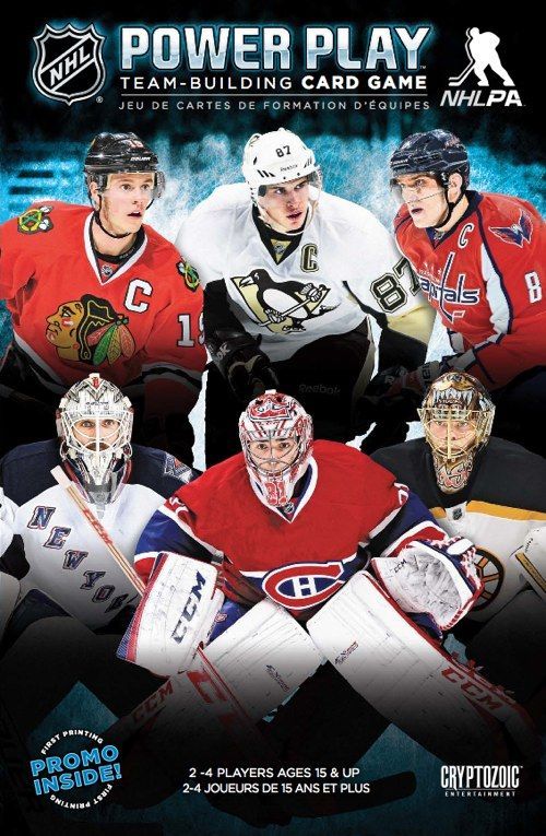 اناچال پاور پلی تیم-بیلدینگ کارت گیم NHL Power Play Team-Building Card Game