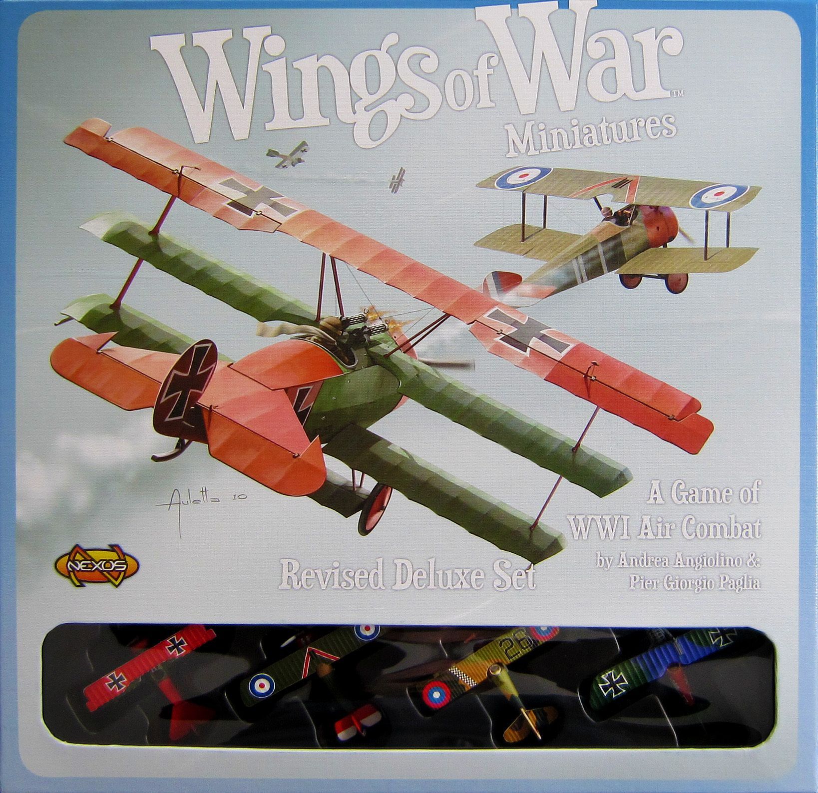 وینگز آو وار: دلوکس ست Wings of War: Deluxe Set