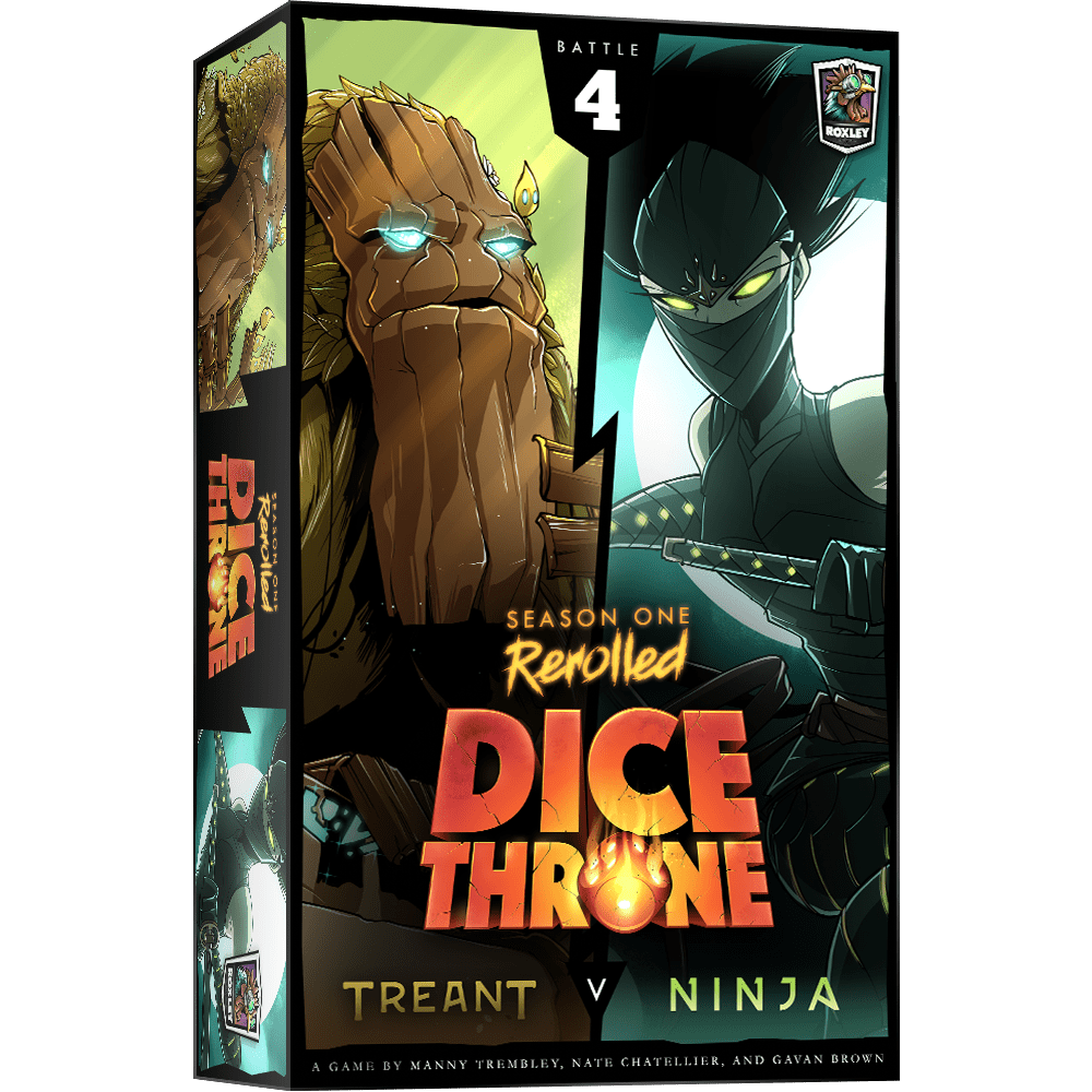 دایس ترون: فصل اول ریرولد – ترینت علیه نینجا Dice Throne: Season One ReRolled – Treant v. Ninja