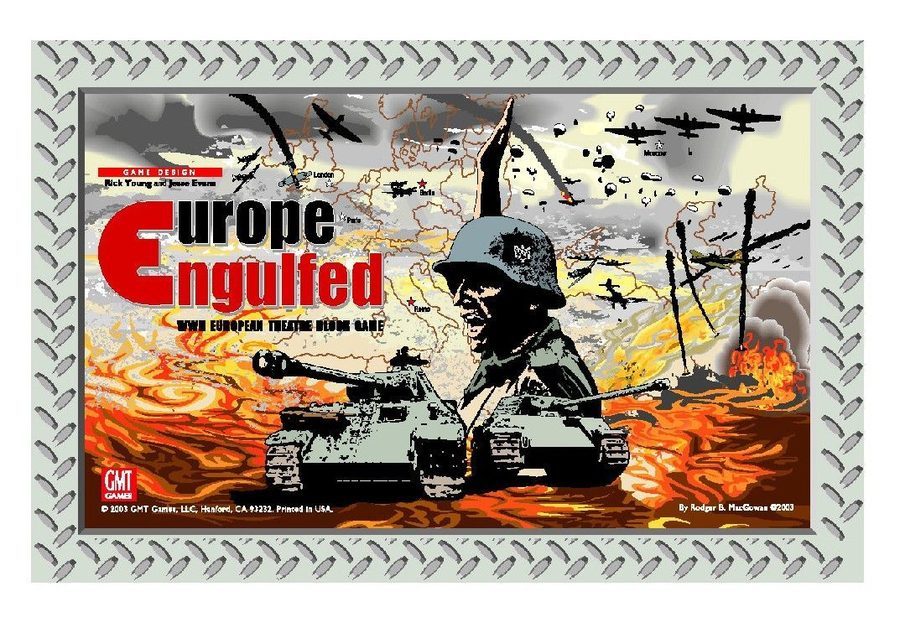 اروپا درگیر: بازی بلوکی تئاتر اروپایی جنگ جهانی دوم Europe Engulfed: WWII European Theatre Block Game