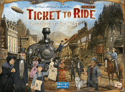 تیکت تو راید لجندز آو د وست Ticket to Ride Legacy: Legends of the West