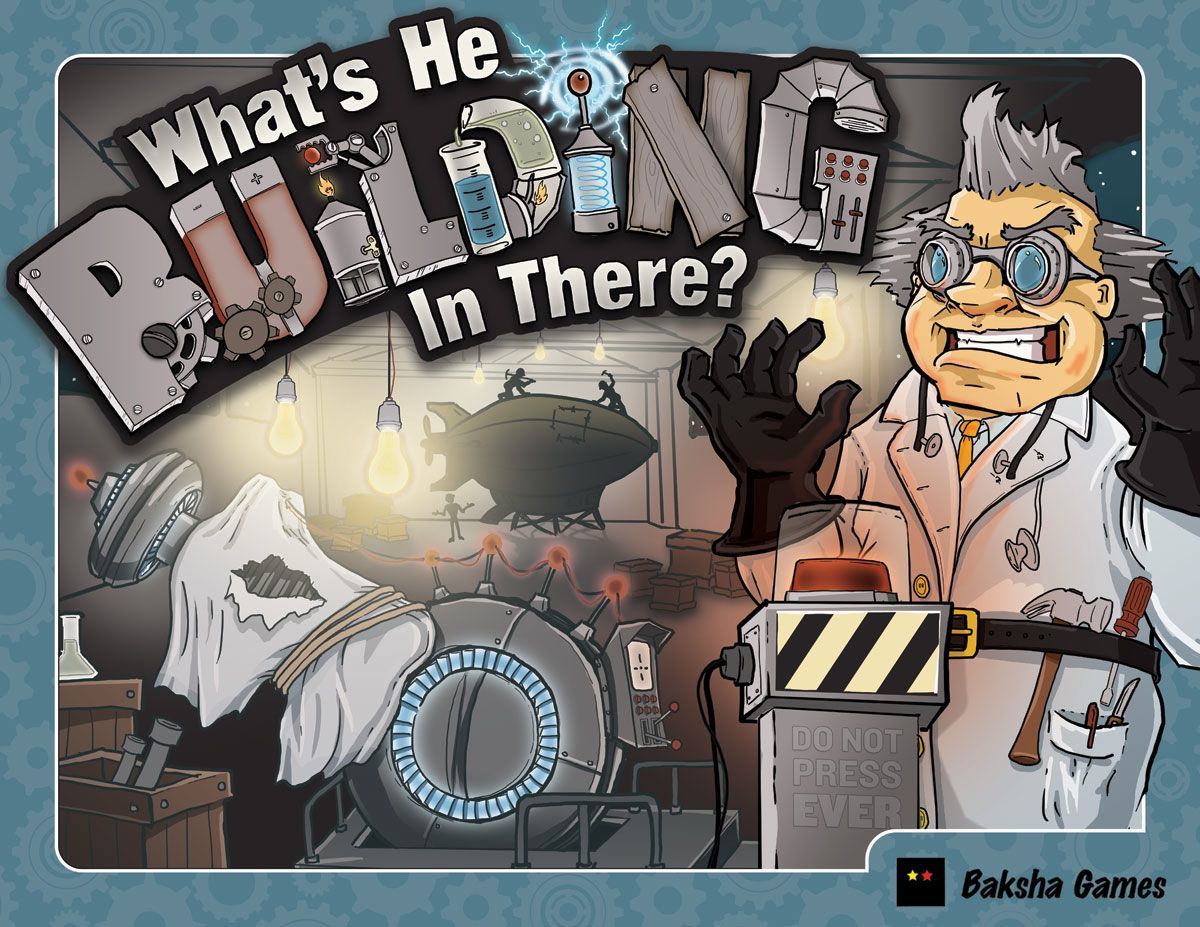 واتز هی بیلدینگ این دیر؟ What's He Building in There?