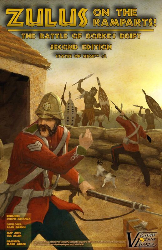 زولوس آن د رمپارتس: د بتل آو رورکس درایفت – سکند ادیشن Zulus on the Ramparts!: The Battle of Rorke's Drift – Second Edition