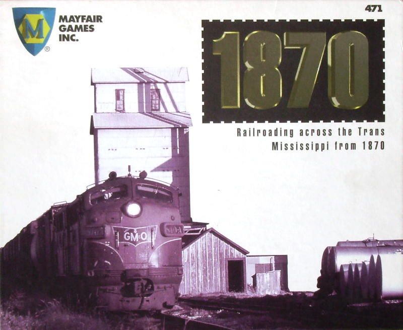 1870: ریل‌رودینگ اکروس د ترنس میسیسیپی 1870: Railroading Across the Trans Mississippi from 1870