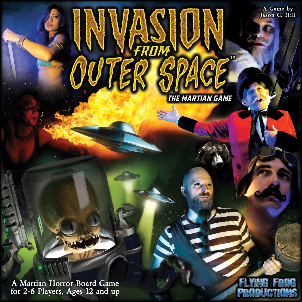اینویژن فرام اوتِر اسپیس: د مارشن گیم Invasion from Outer Space: The Martian Game