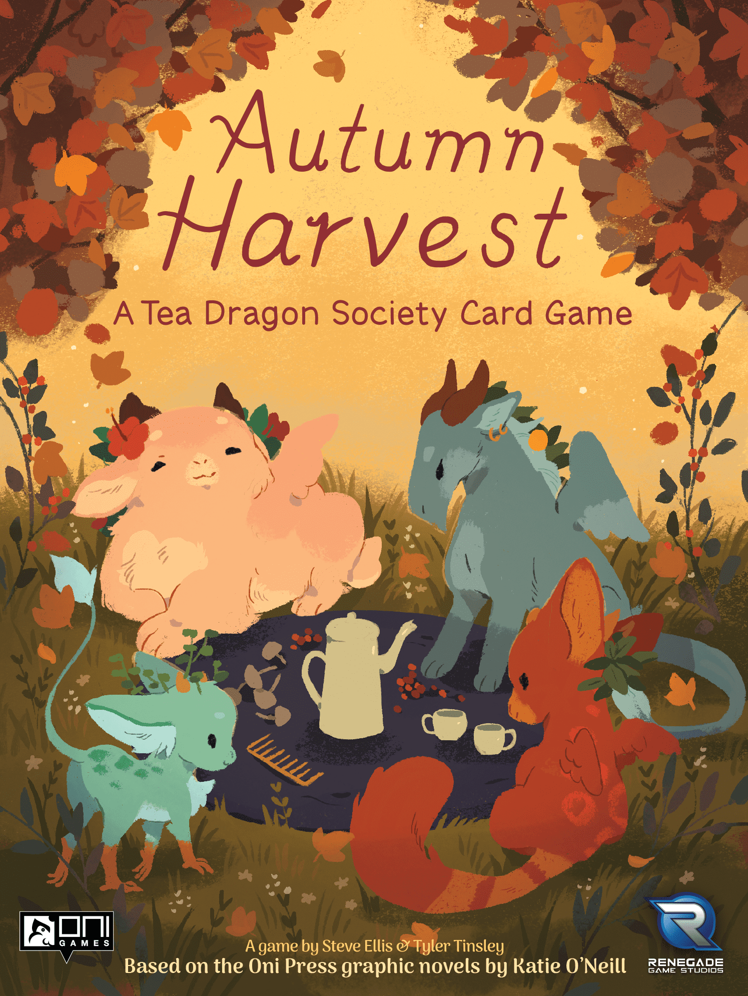 آتام هاروست: اِ تی دراگون سوسایتی گیم Autumn Harvest: A Tea Dragon Society Game