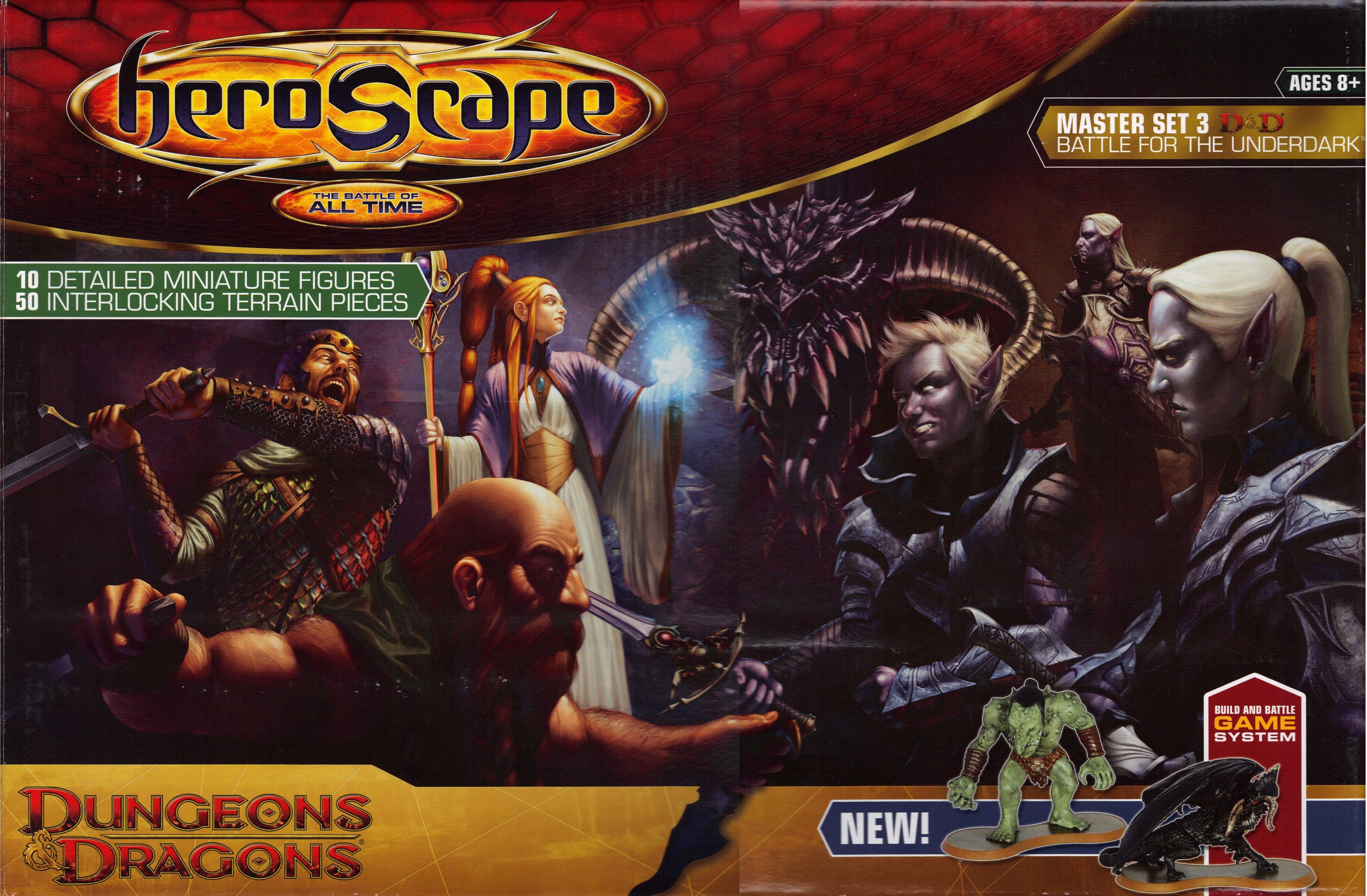 هروسکیپ مستر ست: بتل فور دِ اندردارک Heroscape Master Set: Battle for the Underdark