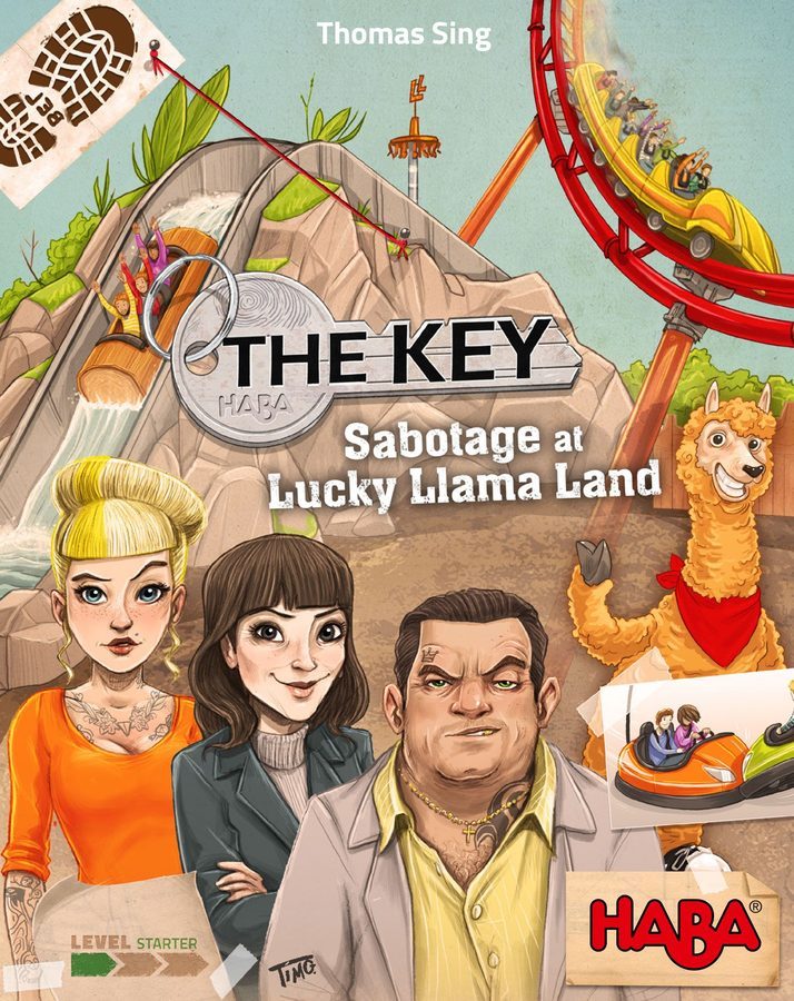 کی: خرابکاری در لکی لاما لند The Key: Sabotage at Lucky Llama Land