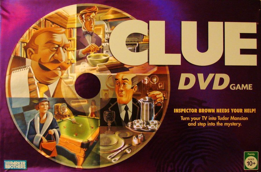 کلید دی‌وی‌دی گیم Clue DVD Game