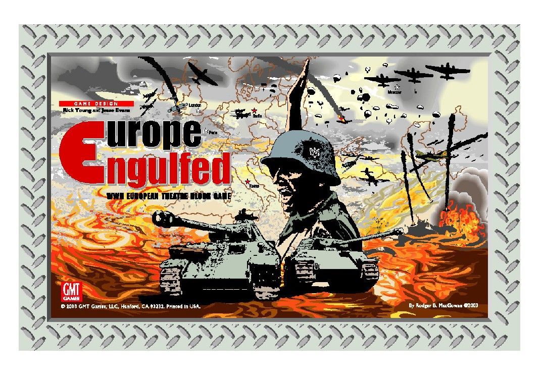 اروپا درگیر: بازی بلوکی تئاتر اروپایی جنگ جهانی دوم Europe Engulfed: WWII European Theatre Block Game