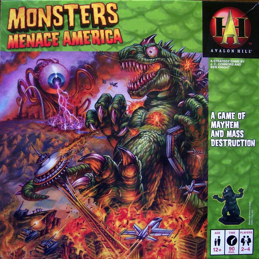 مانسترز منیس آمریکا Monsters Menace America