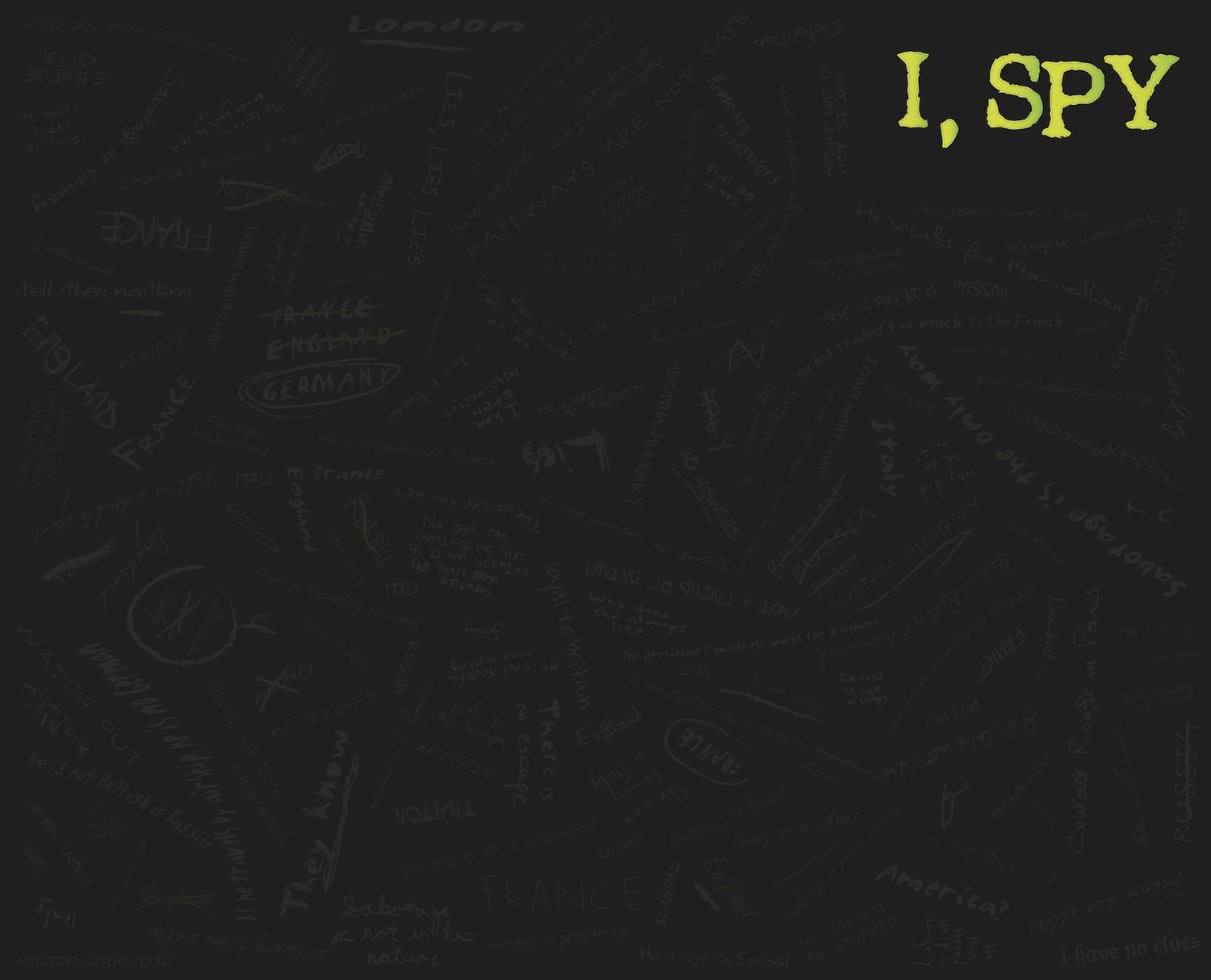 آی، اسپای I, Spy