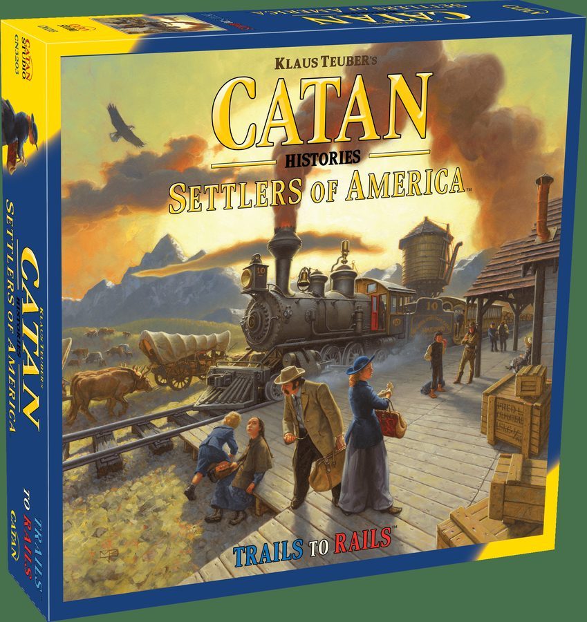 کتان هیستوریز: سِتِلرز آو آمریکا – تریلز تو ریلز Catan Histories: Settlers of America – Trails to Rails