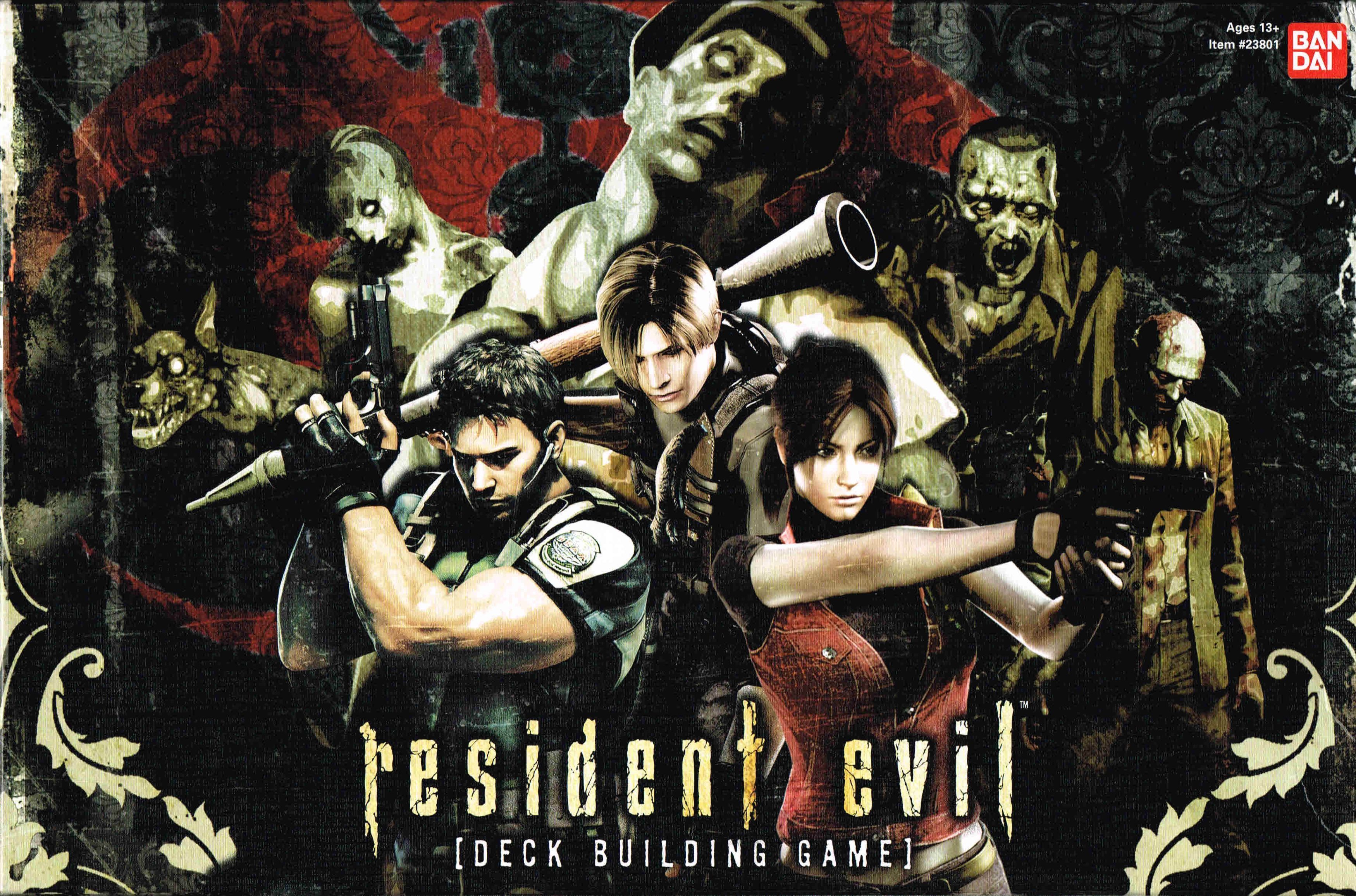 رزیدنت اویل دک بیلدینگ گیم Resident Evil Deck Building Game