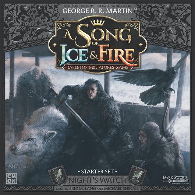آهنگ یخ و آتش: بازی میز مینیاتوری – مجموعه شروع نگهبانان شب A Song of Ice & Fire: Tabletop Miniatures Game – Night's Watch Starter Set