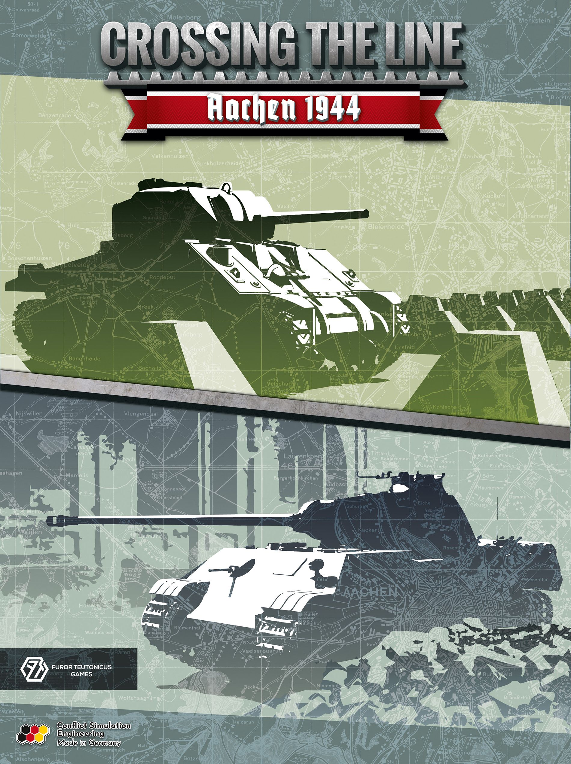 کراسینگ د لاین: آخن ۱۹۴۴ Crossing the Line: Aachen 1944