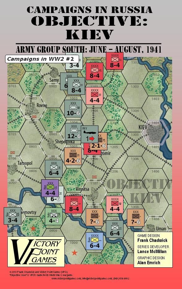 آبجکتیو کی‌یف Objective: Kiev (The Advance of Army Group South: June-August, 1941)
