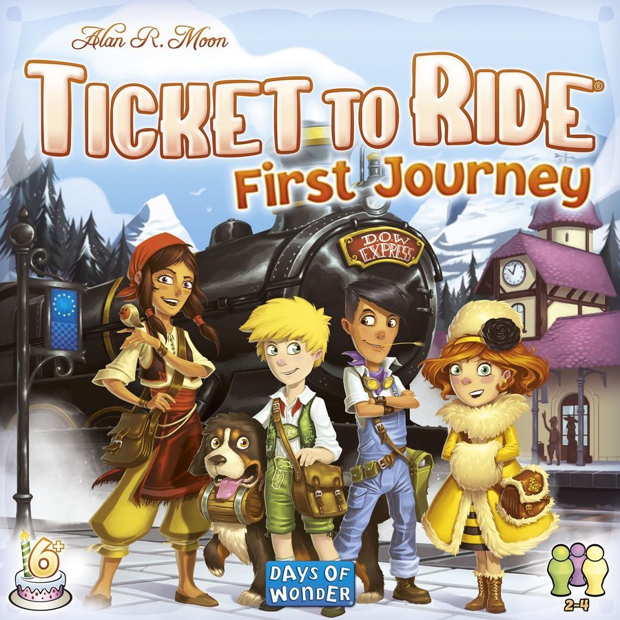 تیکت تو راید: فرست جرنی (اروپا) Ticket to Ride: First Journey (Europe)