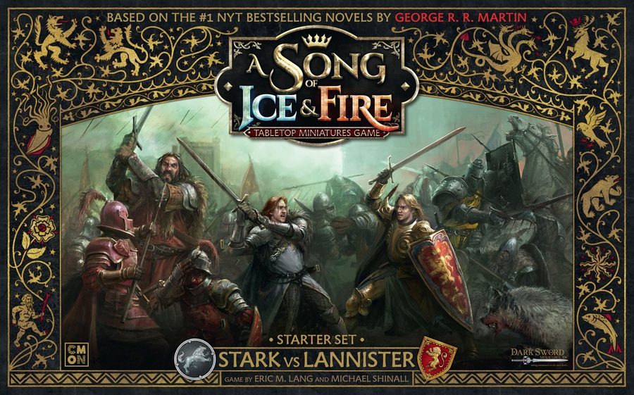 آهنگ یخ و آتش: بازی مجسمه‌های رومیزی – استارک در برابر لنیستر A Song of Ice & Fire: Tabletop Miniatures Game – Stark vs Lannister Starter Set