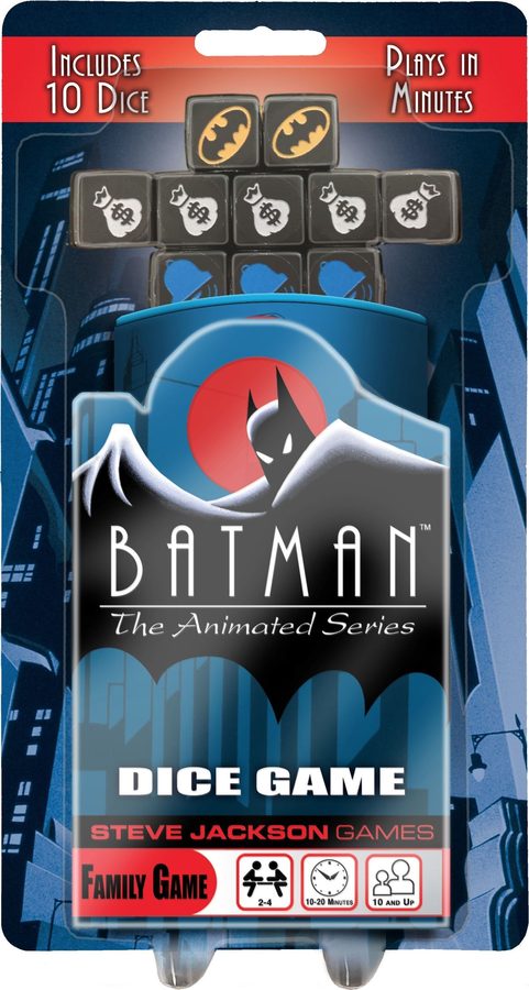 بتمن: انیمیشن سریال دایس گیم Batman: The Animated Series Dice Game