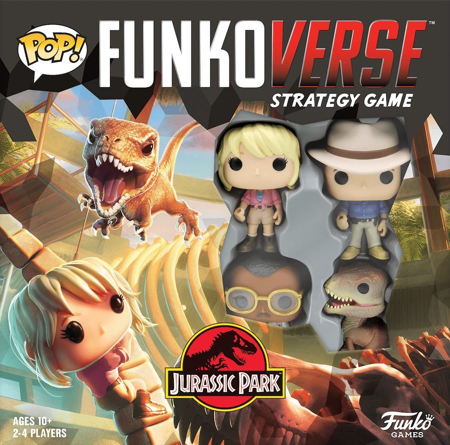 فانکوورس استراتژی گیم: جوراسیک پارک ۱۰۰ Funkoverse Strategy Game: Jurassic Park 100