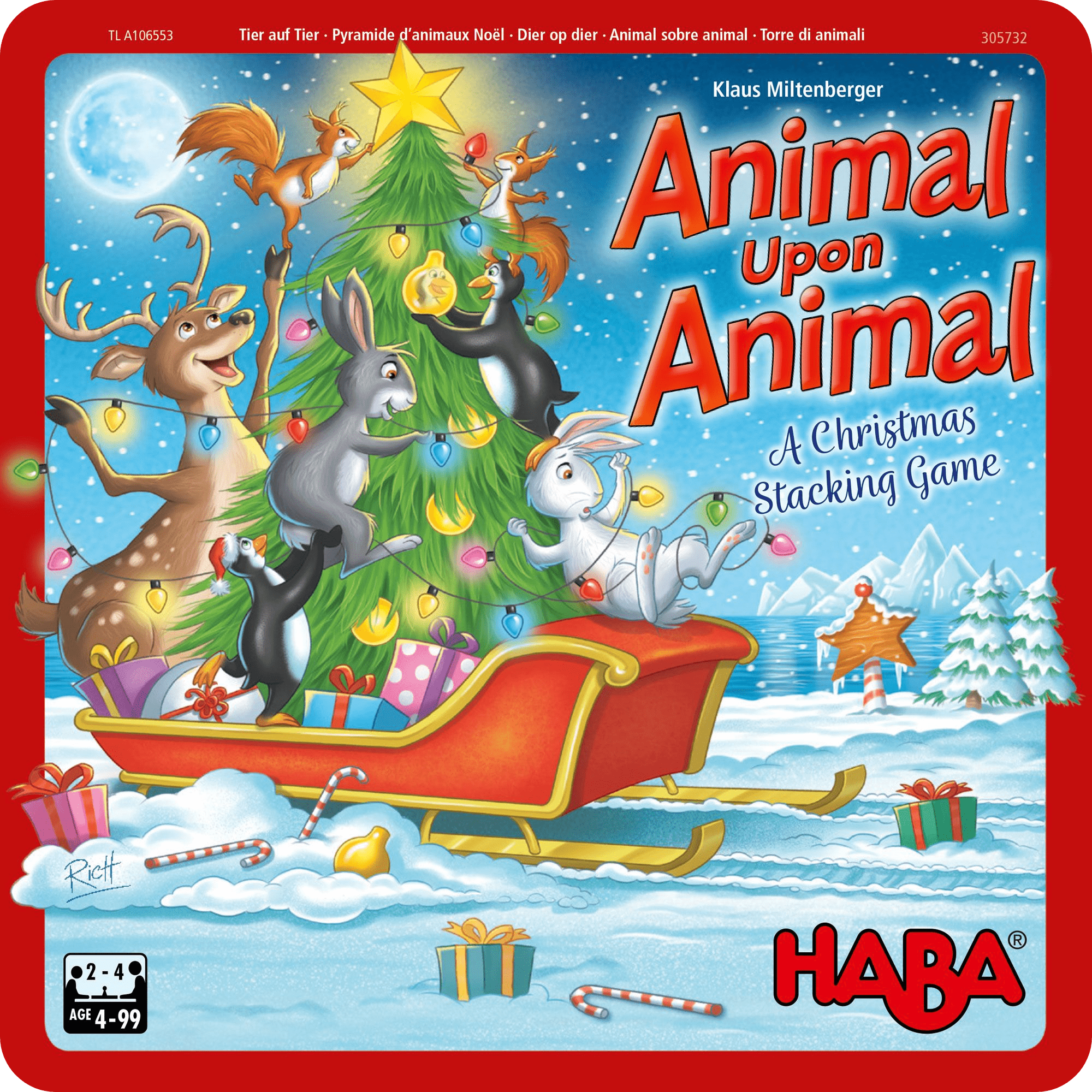 حیوان روی حیوان: نسخه کریسمس Animal Upon Animal: Christmas Edition