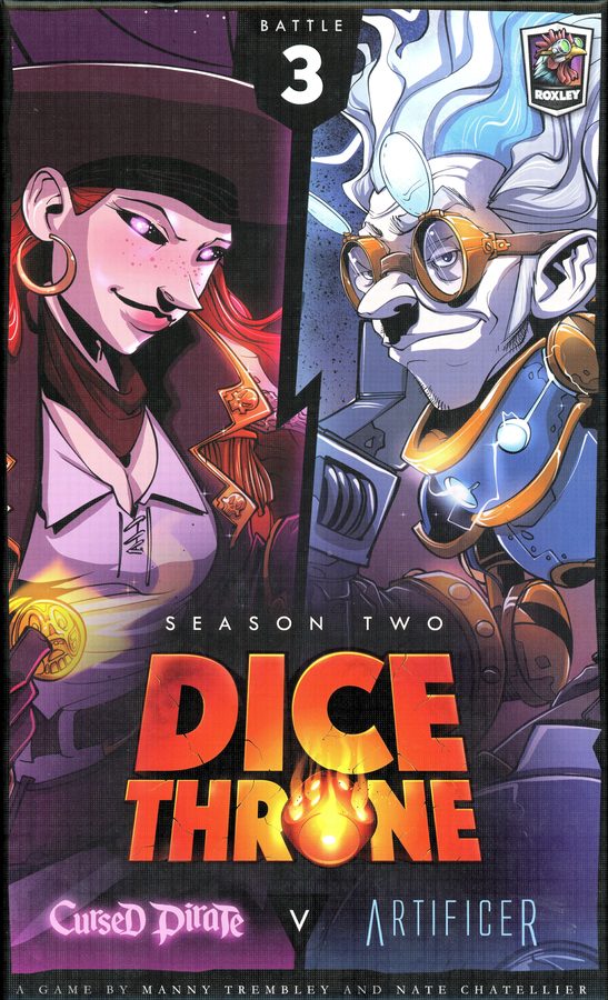 دایس ترون: فصل دو – دزد دریایی نفرین‌شده در برابر صنعت‌گر Dice Throne: Season Two – Cursed Pirate v. Artificer