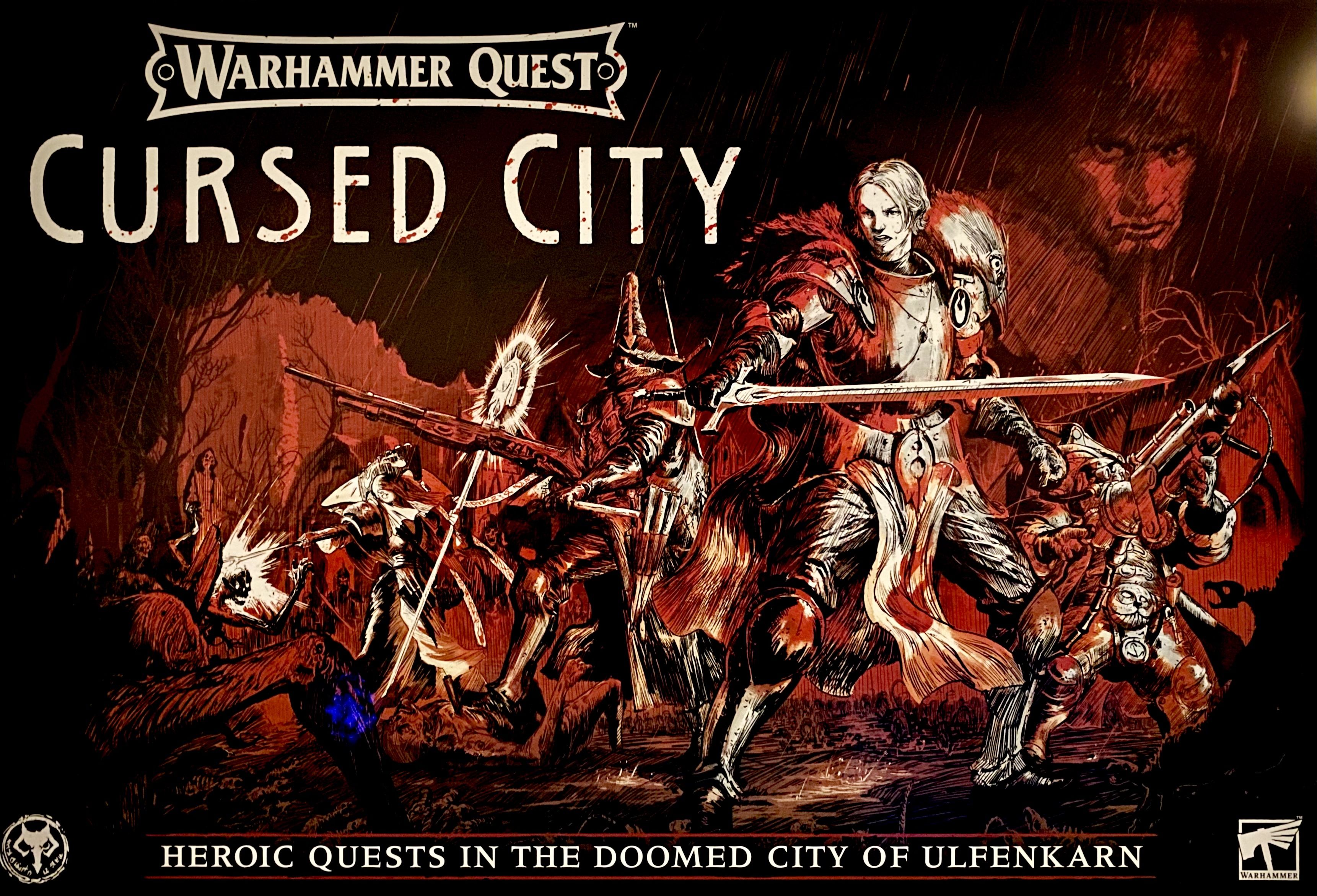 وارهمر کوییست: شهر نفرین شده Warhammer Quest: Cursed City