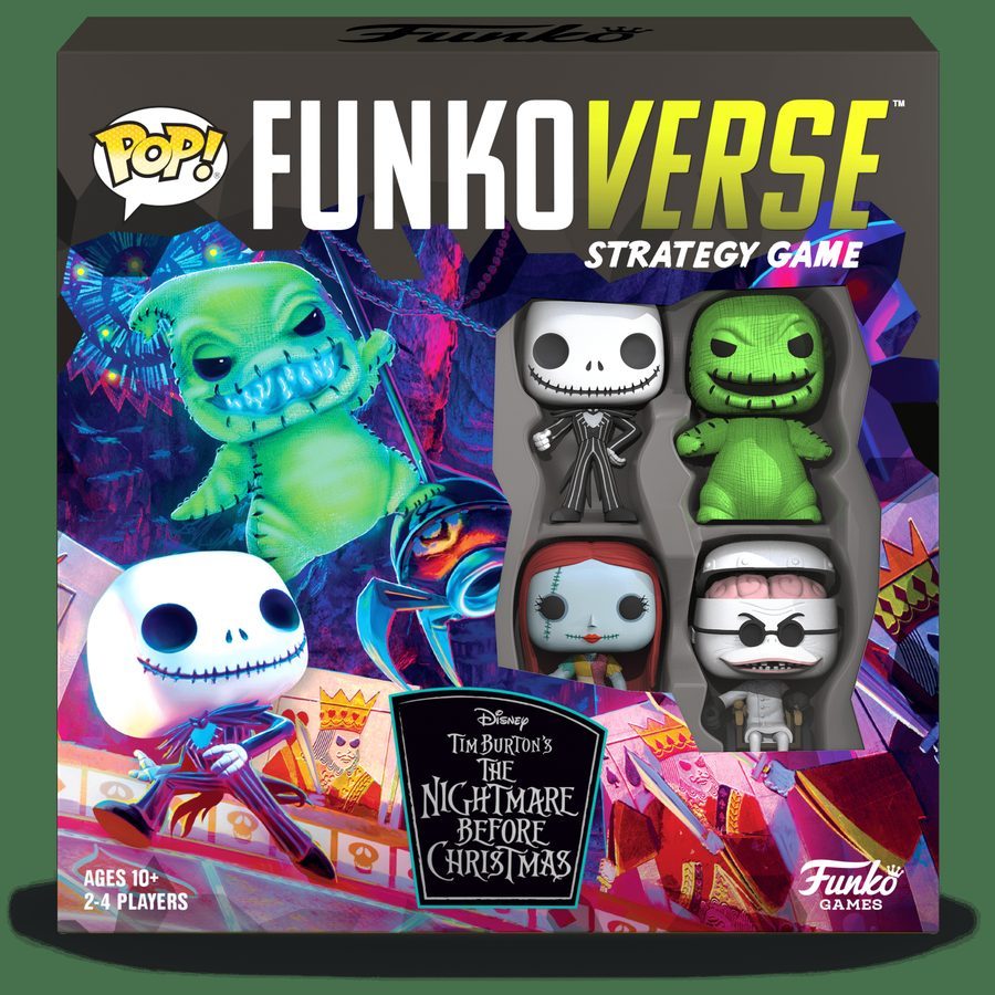 فانکوورس استراتژی گیم: تیم برتونز نایتمیر بفور کریمس ۱۰۰ Funkoverse Strategy Game: Tim Burton's The Nightmare Before Christmas 100