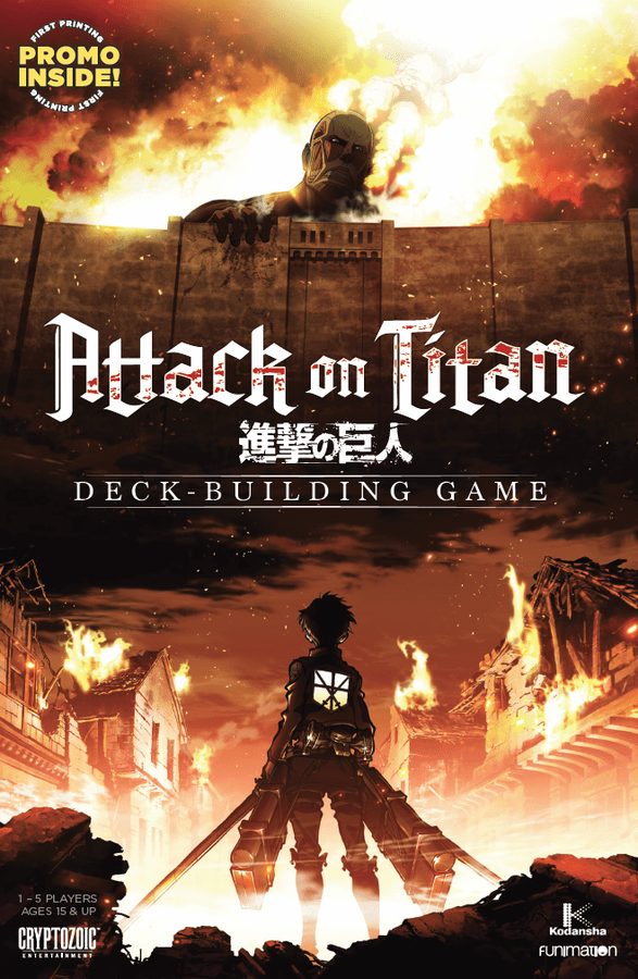 حمله به تایتان: بازی دک‌بیلدینگ Attack on Titan: Deck-Building Game