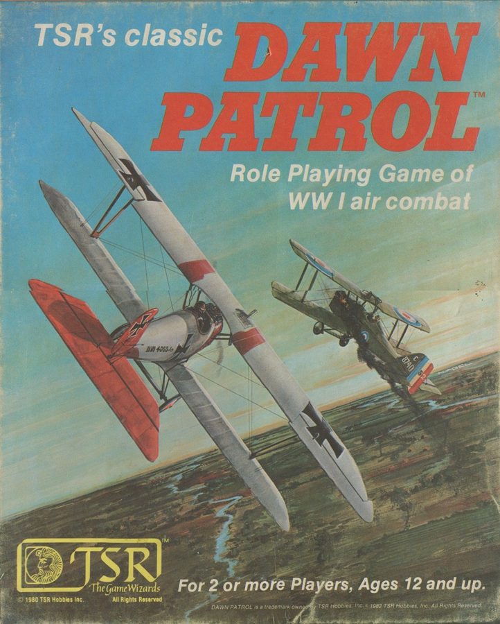 داون پاترول Dawn Patrol: Role Playing Game of WW I Air Combat