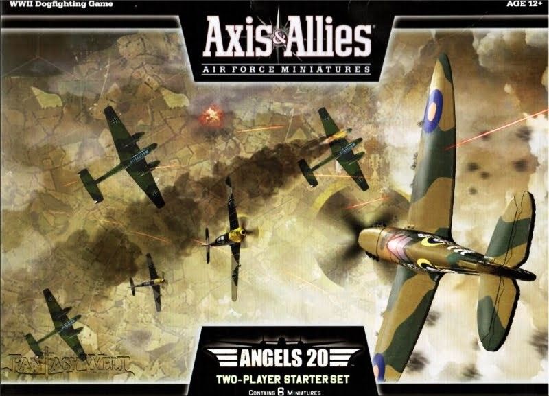 اکسیس اند الایز ایر فورس مینیچرز: انجلز ۲۰ Axis & Allies Air Force Miniatures: Angels 20