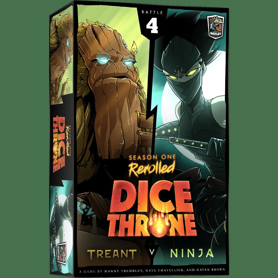 دایس ترون: فصل اول ریرولد – ترینت علیه نینجا Dice Throne: Season One ReRolled – Treant v. Ninja