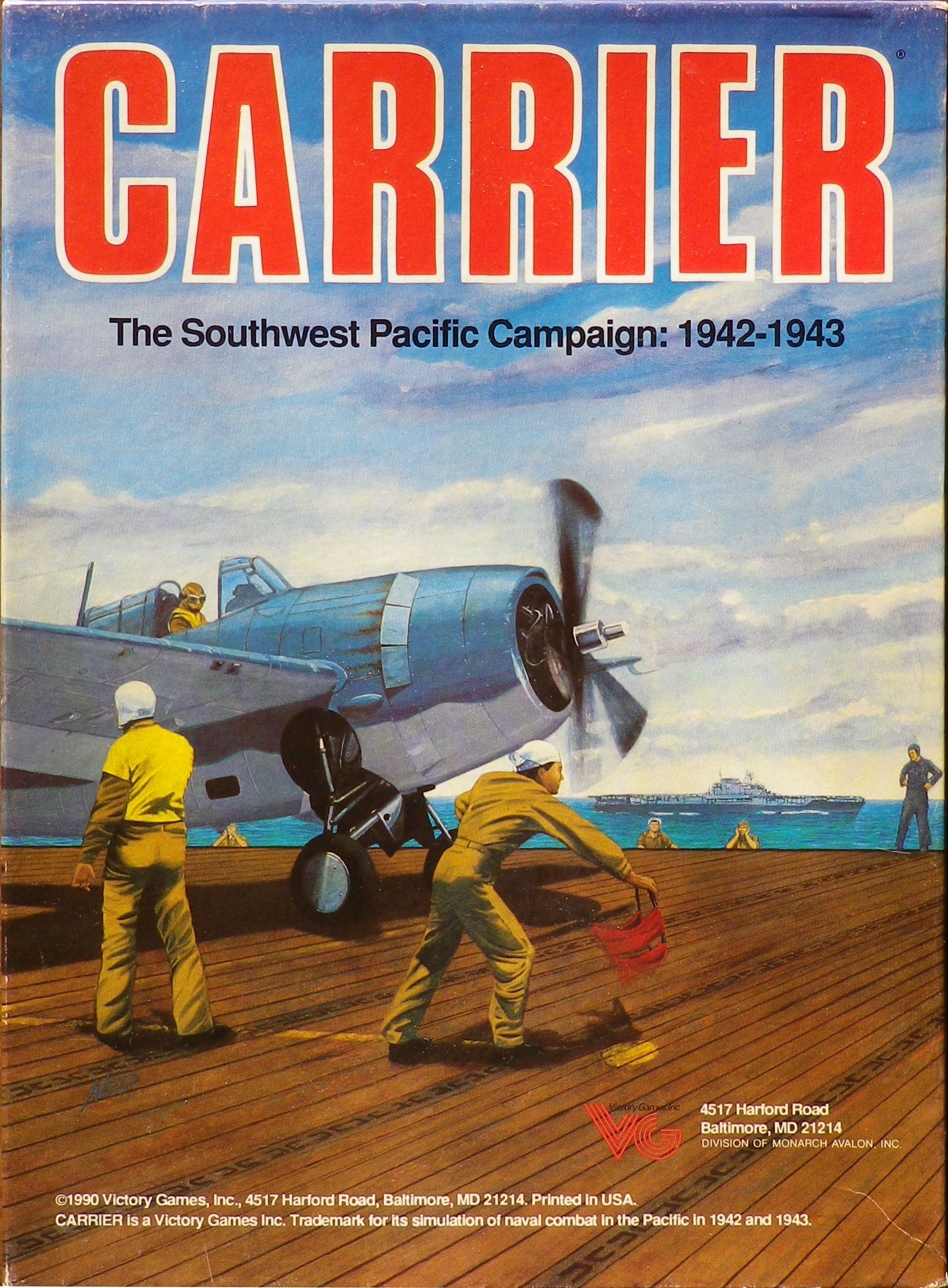 کریر: کمپین جنوب غربی اقیانوس آرام – ۱۹۴۲-۱۹۴۳ Carrier: The Southwest Pacific Campaign – 1942-1943
