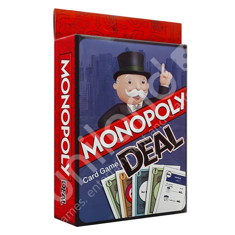 مونوپولی دیل Monopoly Deal Card Game نسخه مایا گیمز