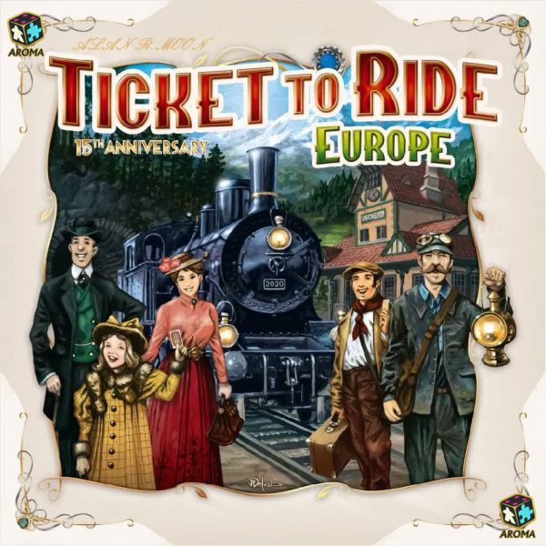 تیکت تو راید: اروپا Ticket to Ride: Europe اورجینال