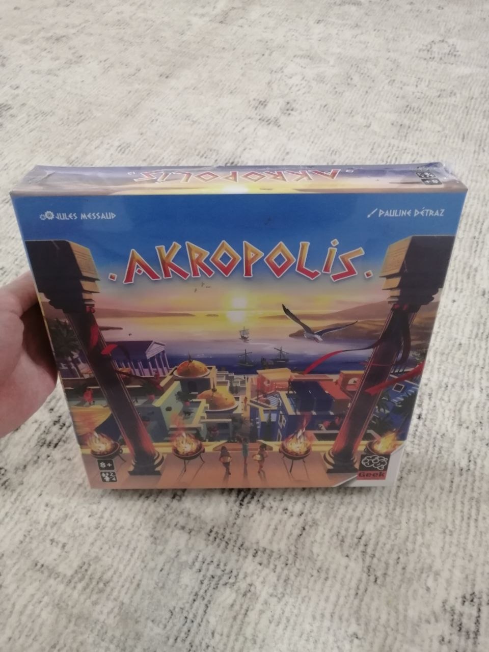 آکروپلیس Akropolis نسخه گروه گیک بردگیم
